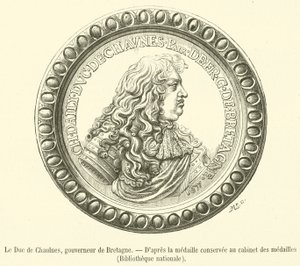 ブルターニュ総督ショルヌ公爵（彫刻作品 作： French School