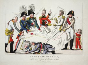 ルガトーデロワ、1815年のウィーン会議で描かれたパブ。 作： French School