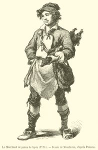 兎皮商人 作： French School