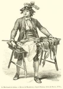 ル・マルシャン・ド・ルバン（版画 作： French School