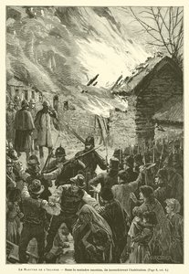 The Martyrdom Of Ireland（アイルランドの殉教）」（エングレービング 作： French School