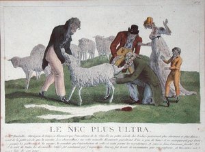 ル・ネック・プラス・ウルトラ」1807年頃（カラー・エングレービング） 作： French School