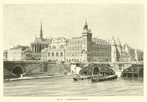 1859年の正義の宮殿 作： French School