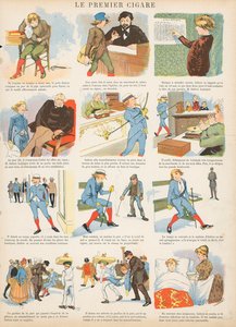 最初の葉巻 作： French School