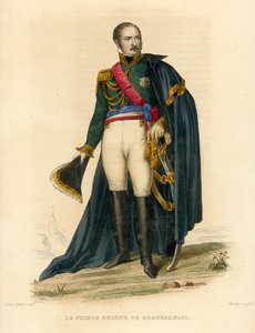 Le Prince Eugene de Beauharnais (カラーエングレービング)