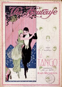 ジャン・リシュパン夫妻による喜劇『ル・タンゴ』 - 1914年01月05日付「ハッピーライフ」に掲載 作： French School