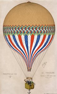 Le Tricolore』1874年発行（カラーリトグラフ 作： French School