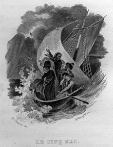 Le cinq mai Chanson de Beranger in "Oeuvres completes" (1834) by Pierre Jean de Beranger (1780-1857) フランスの詩人、作詞家。