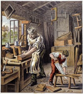 Le joinisier - 「Magazine des petits enfants」アシェット編、1900年頃。 作： French School