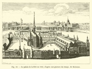 ボワソーによる1660年のパレドラシテ 作： French School