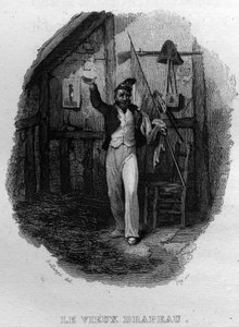 Le vieux drapeau Le vieux drapeau シャンソン・ド・ベランジェ 「作品集」（1834年）に収録されています。 作： French School