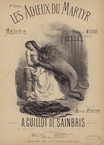 殉教者への別れ 作： French School