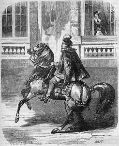 ヘンリー2世（1519-1559）とダイアン・ド・ポワチエ（1499-1566）の恋。Th.デブレイ 作： French School