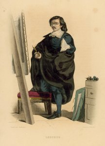 Lesueur（カラーエングレービング 作： French School