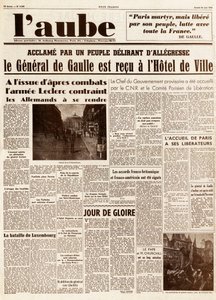 解放（第一次世界大戦 作： French School