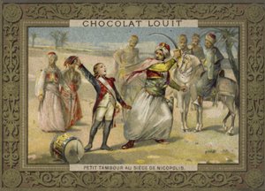 1798年、ニコポリス包囲戦のドラマー少年