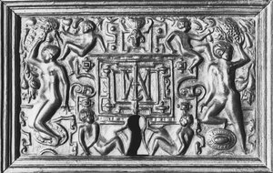 アン・ド・モンモランシー（1493-1567）のモノグラムでロック（鉄） 作： French School