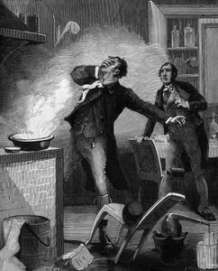 ルイ・ジョセフ・ゲイ・リュサック（Louis-Joseph Gay-Lussac）（1778 - 1850）は、フランスの物理学者・化学者で、カリウムの実験中に事故に遭った。 作： French School