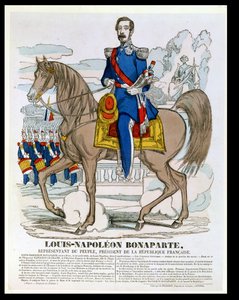 ルイナポレオンボナパルト（1808-73）未来のナポレオン3世、1849年 作： French School