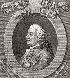 ルイエリザベスドゥラヴェルニュ、トレッサン伯、1705年-1783年。フランスの兵士、医師、科学者、中世主義者、作家。 Les Heures Libresから1908年に発行されました。