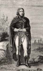 Louis Lazare Laroche、「Histoire de la Revolution Francaise」よりLouis Blanc（1811-82）