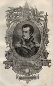 Louis Marie Maximilien de Caffarelli du Falga (1756-1799) フランス革命時のフランス人将軍 - - Maurice La Charestによる『新国民百科事典』の挿絵 - 1870年 - 。 作： French School