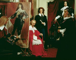 Philippe de Champaigne（1602-74）（ワックス）のワークショップでのLouis XIII（1601-43） 作： French School