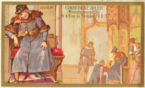 フランスのルイ11世（クロモリト 作： French School