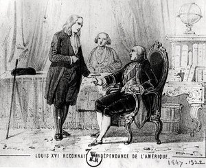 ルイ16世（1754-1793）1783年にアメリカの独立を認めた 作： French School