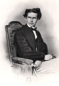 1870年頃、バイエルン州のルートヴィヒ2世（1845-86年） 作： French School