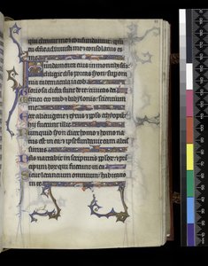 MS 300 f.95r、パリのイザベラの詩篇と時間のフォリオ、c.1265-70 作： French School
