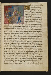 MS Hunter 252 014r Hundred News News、c.1461-62のページ 作： French School