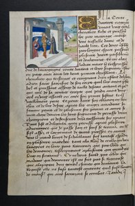 MS Hunter 252 034v Hundred News News、c.1461-62のページ 作： French School