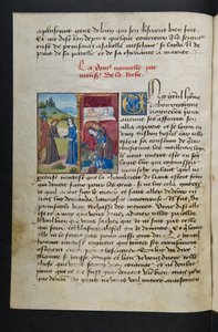 MS Hunter 252 038v Hundred News News、c.1461-62のページ 作： French School