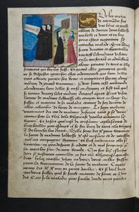 MS Hunter 252 045v Hundred News News、c.1461-62のページ 作： French School