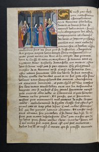 MSハンター252 062vページ、ハンドレッドニュースニュース、c.1461-62 作： French School