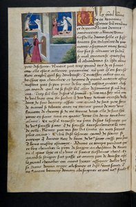 MS Hunter 252 072v Hundred News Newsのページ、c.1461-62 作： French School