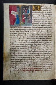 MS Hunter 252 095v Hundred News News、c.1461-62のページ 作： French School