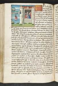 MS Hunter 252 127vページ、ハンドレッドニュースニュース、c.1461-62 作： French School