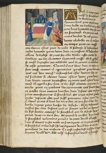 MSハンター252 160vページ、ハンドレッドニュースニュース、c.1461-62 作： French School