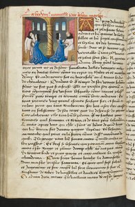 MS Hunter 252 165vページ、ハンドレッドニュースニュース、c.1461-62 作： French School