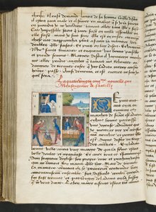 MSハンター252 175vページ、ハンドレッドニュースニュース、c.1461-62 作： French School
