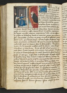 MS Hunter 252 190vページ、ハンドレッドニュースニュース、c.1461-62 作： French School