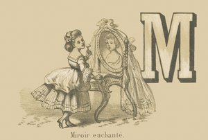 M：魅惑的な鏡 作： French School