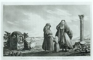 1805年に発表されたピエールマリールイドボワゼリンデケルドゥの古代および現代マルタ出身のマルタの女性 作： French School