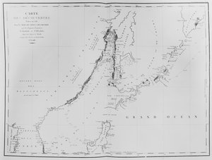 1787年にフランスのフリゲート船「La Boussole」と「L