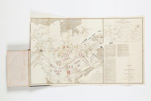 グルーチーとブルーチャーの動きを示す地図 作： French School