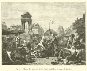 マルデューデイノセント、1810年、表から、タルデュー 作： French School