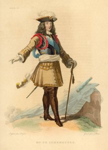 マレシャル・デュク・ドゥ・ルクセンブルク（彩色済み彫刻 作： French School
