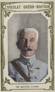 元帥Lyautey（カラー写真） 作： French School